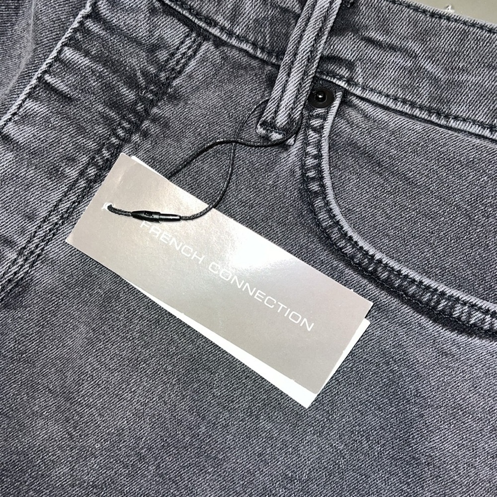French connection. Size 34x32 and 36x32.NWT. Black denim. Slim fit. - Picture 3 of 6